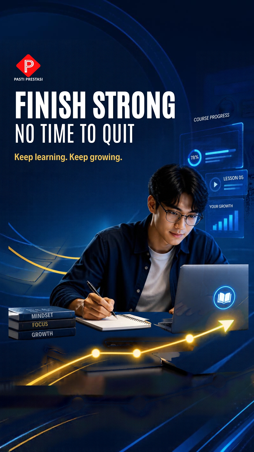 Finish Strong No Time To Quit